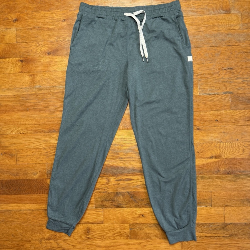 Vuori Womens Performance Jogger Dreamknit  Heather Green Size Small